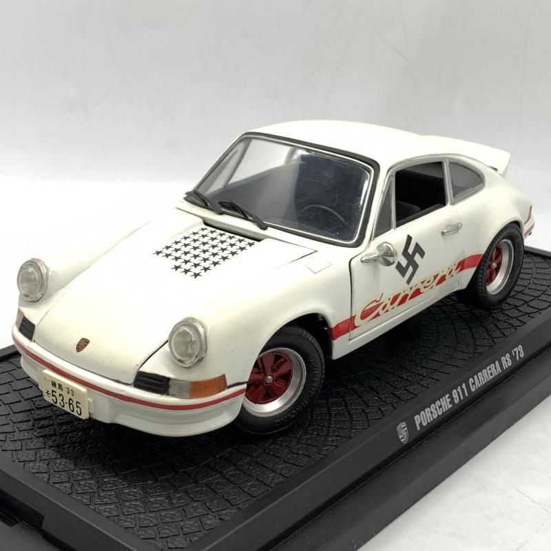 絶版未展示品 京商1/18 サーキットの狼 ポルシェ911 カレラ RS '73