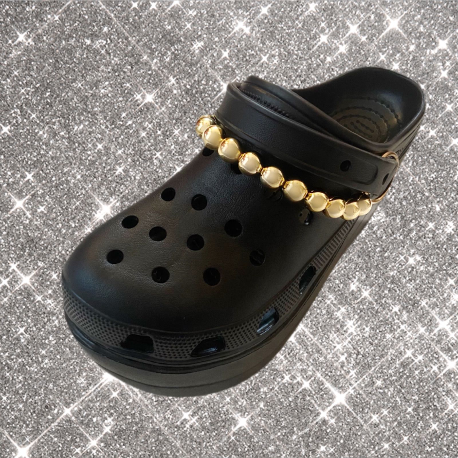 休日 クロックス crocs デコ デコレーションパーツ 新品未使用 zlote