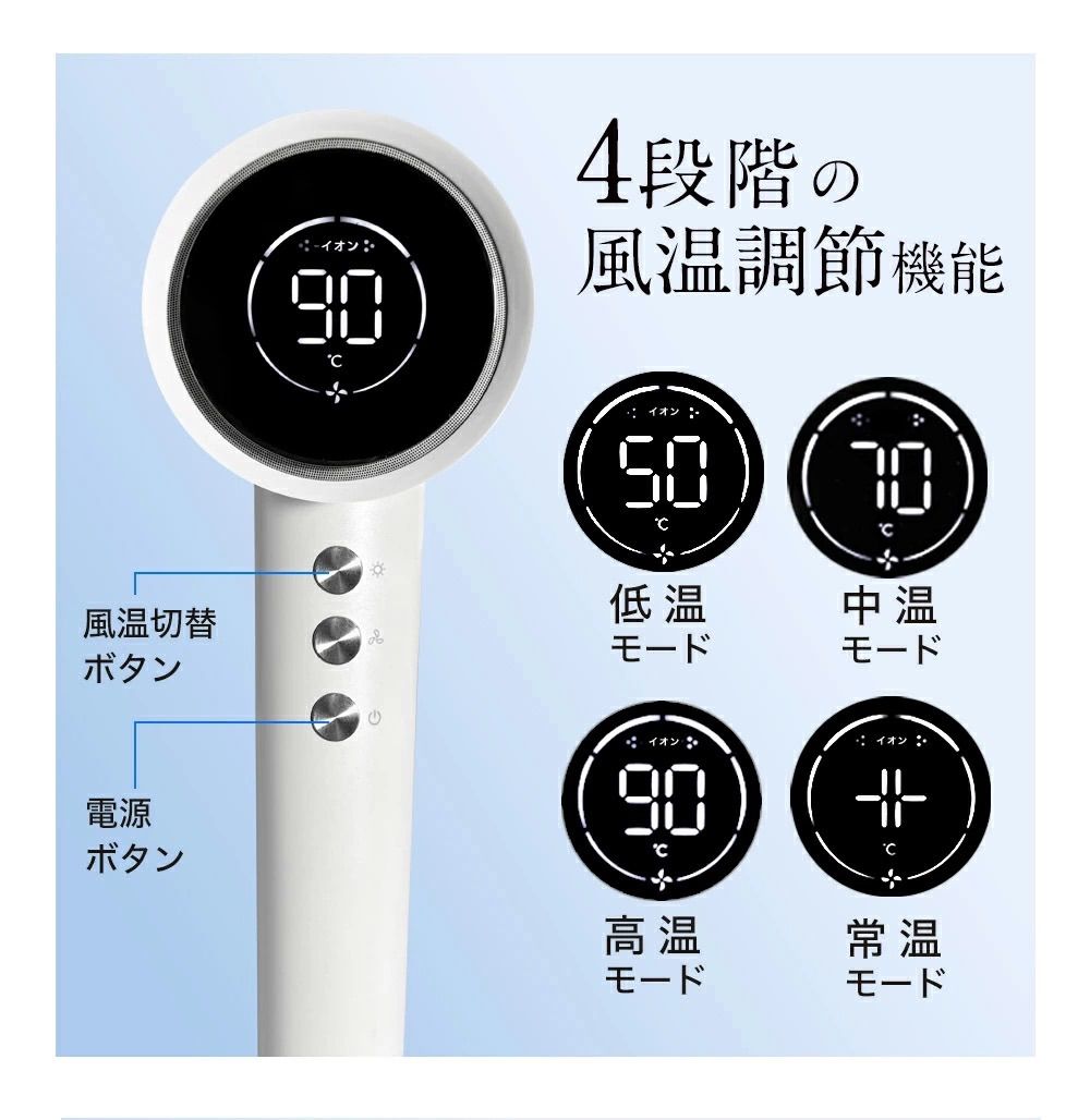 10月クーポン配布中 美ルルドライヤー髪質改善イオンドライヤー