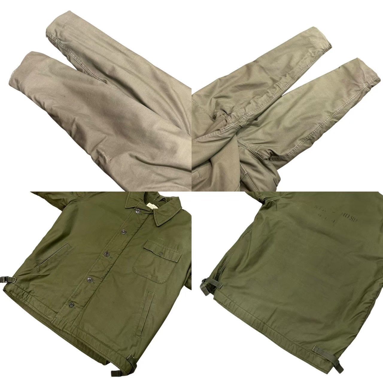 70s US NAVY A-2 DECK JACKET 