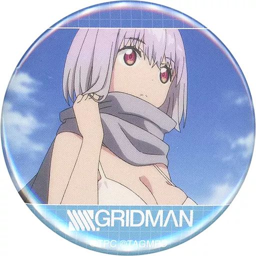SSSS.GRIDMAN グリッドマンショウ　缶バッジ　新条アカネ 描き下ろし 新条アカネ（ニューオーダー） 65mm缶バッジ