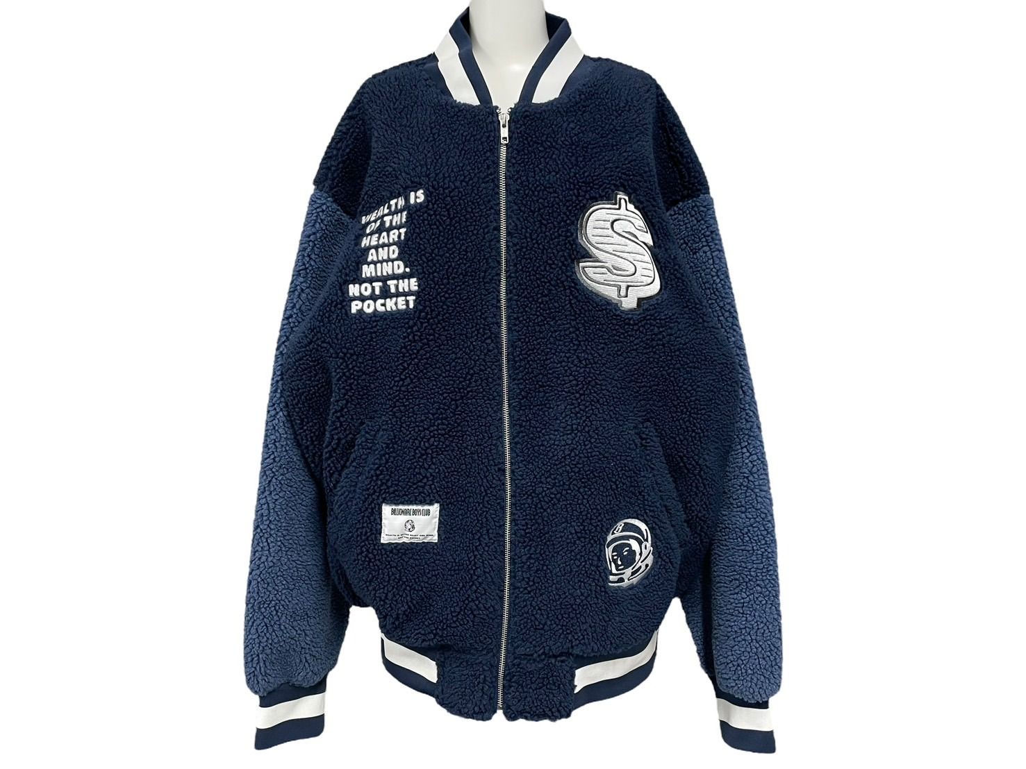 【BILLIONAIRE BOYS CLUB】フリースジャケット　ネイビー BILLIONAIRE BOYS CLUB(ビリオネアボーイズクラブ) Zip Hoodie