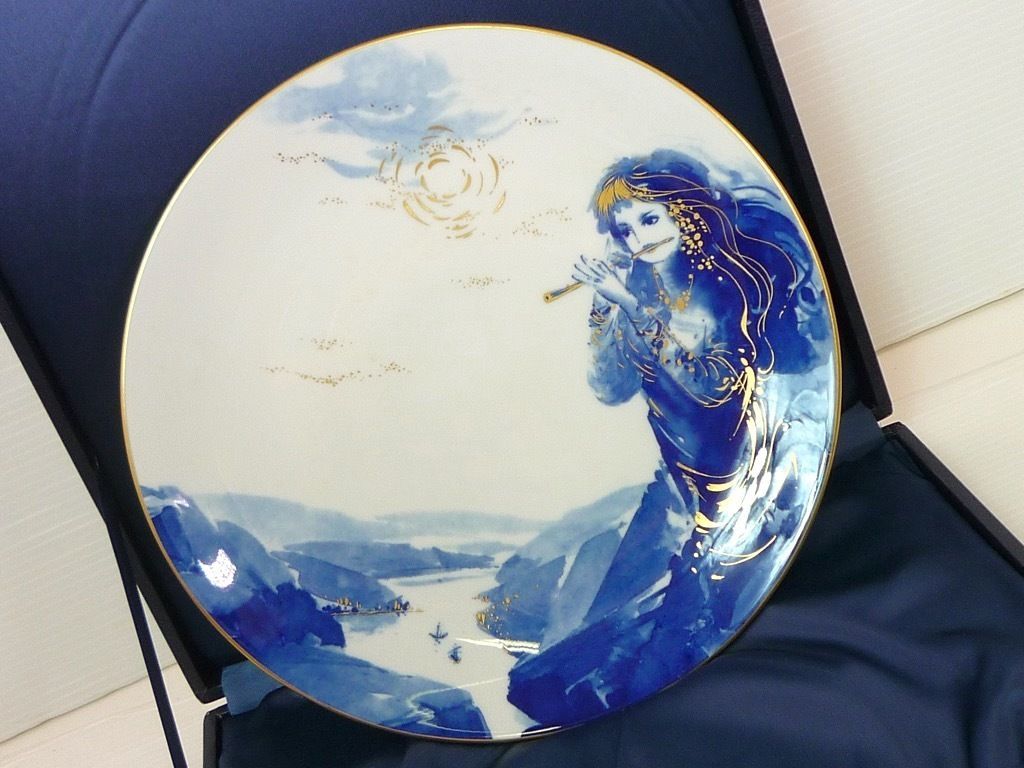 希少 新品 マイセン MEISSEN イヤープレート 2001 ローレライ 新