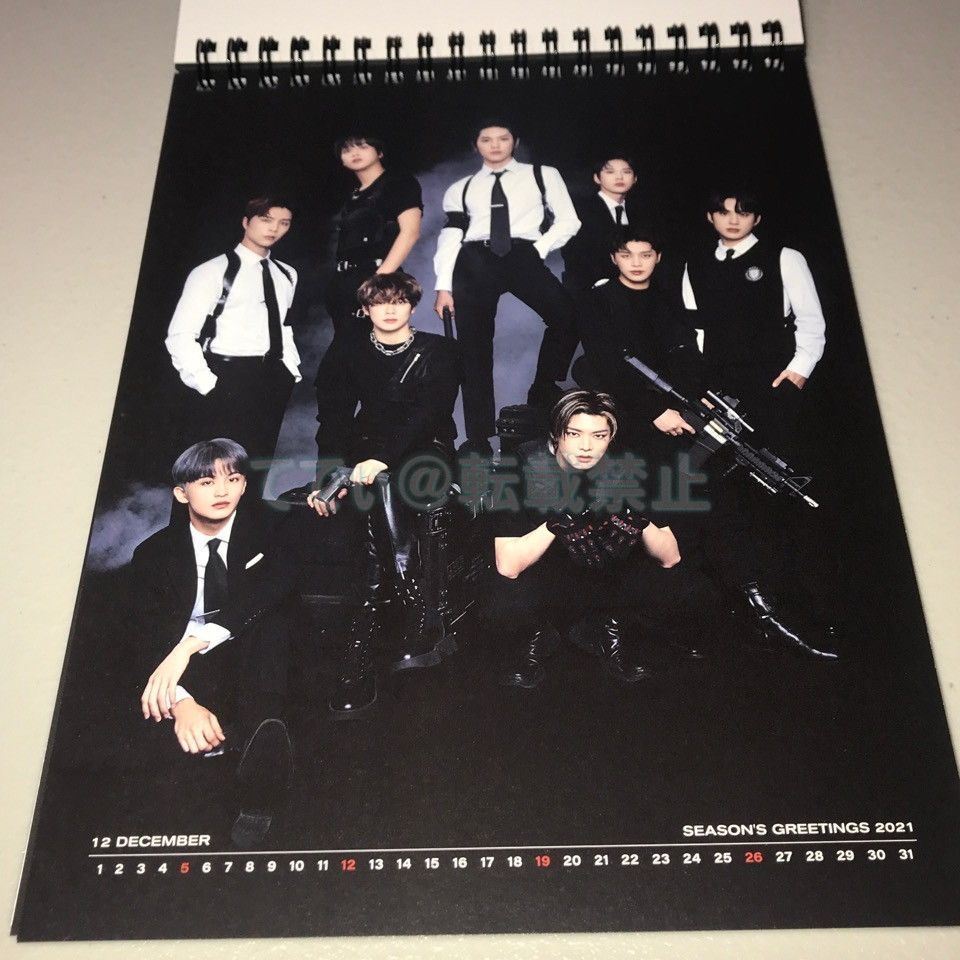 NCT127(5人メンバー)直筆サイン 2021シーグリ A4ポスター NCT127メンバー5人 直筆サイン 2021シーグリ A4ポスター