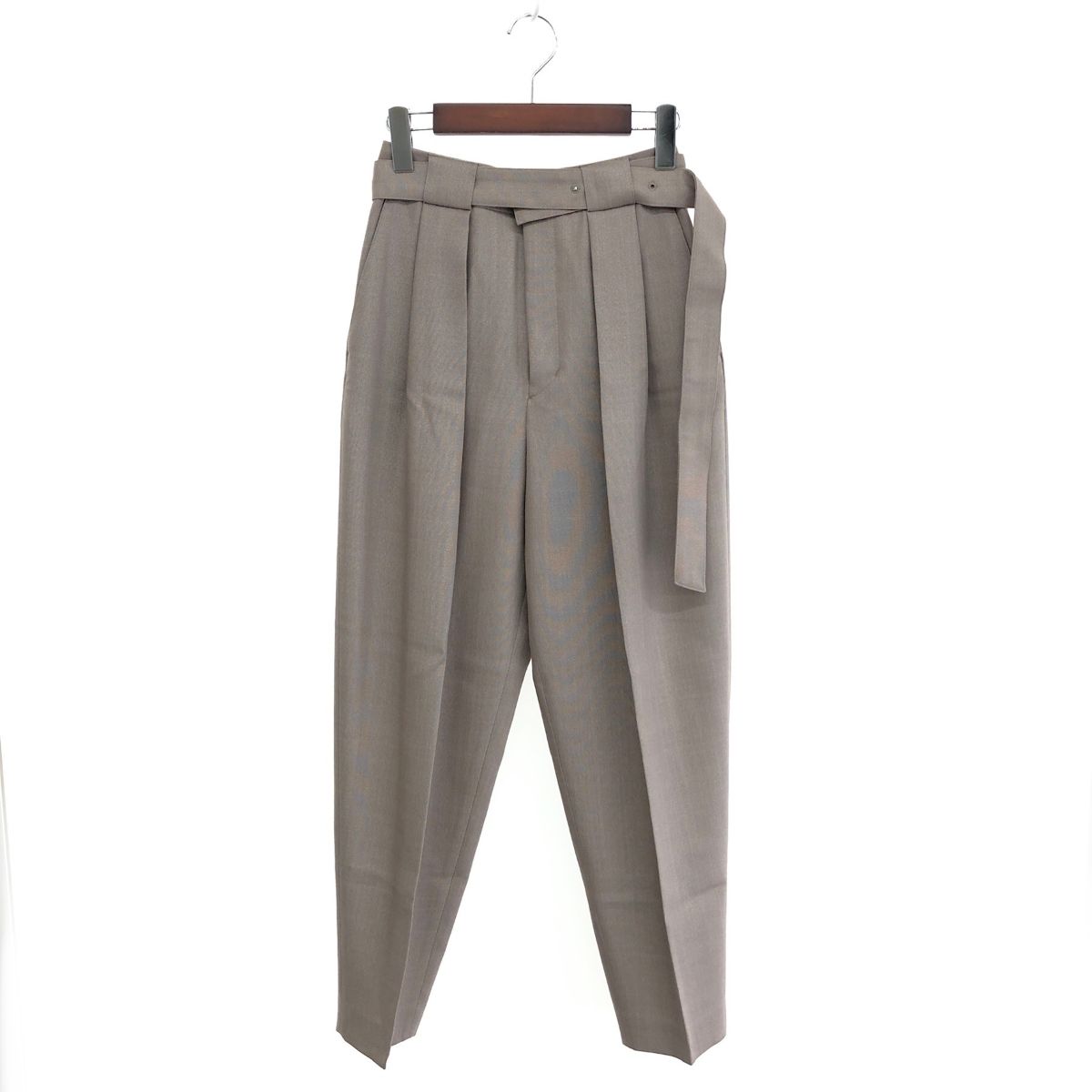 未使用品 LOHEN ローヘン バレル パンツ サイズ:36 ベージュ  