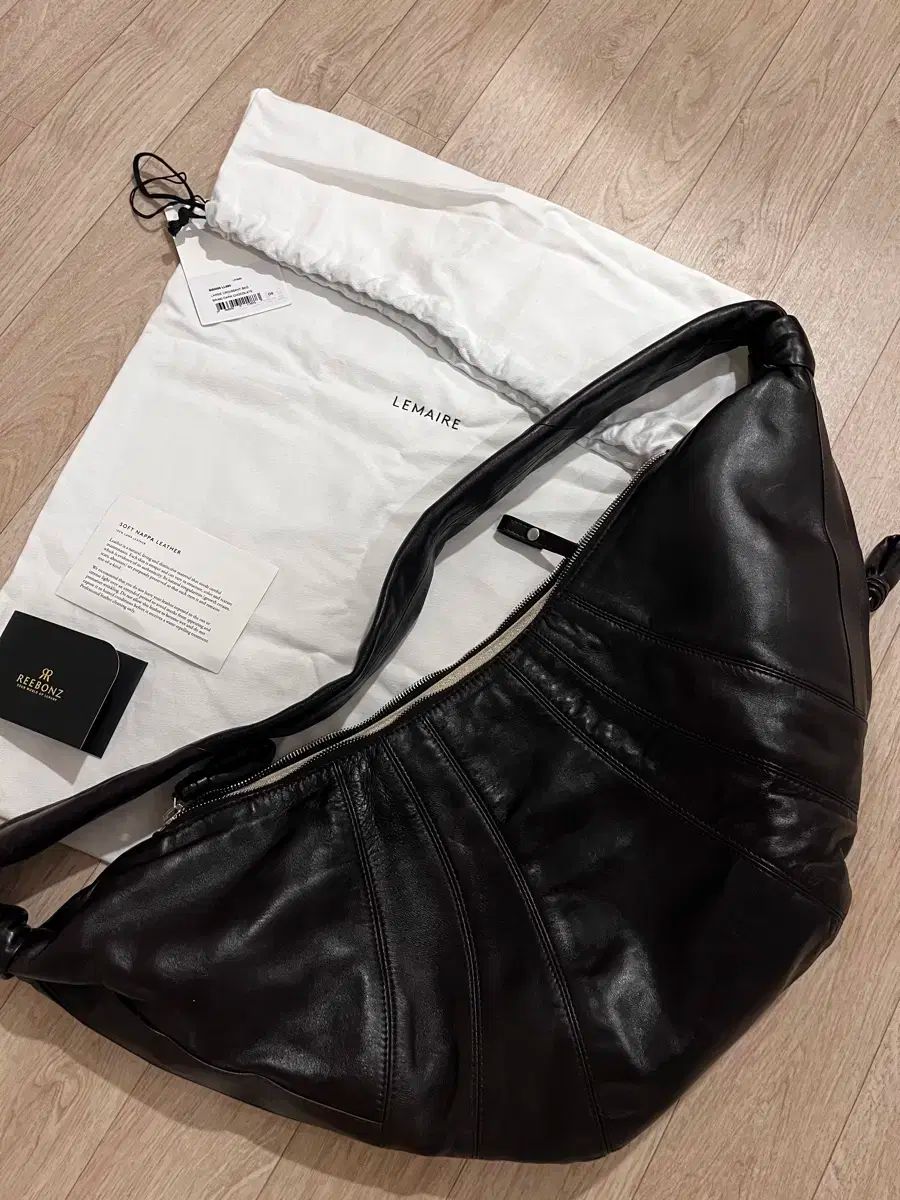 Dark Chocolate Large Croissant Bag | LEMAIRE LEMAIRE LARGE