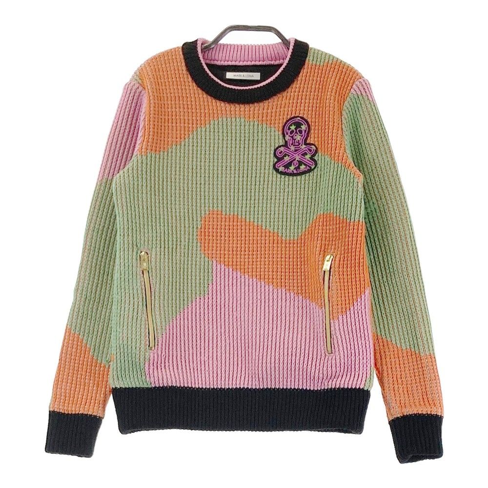 サイズ：36 MARK&LONA マークアンドロナ 裏地付 ニットセーター