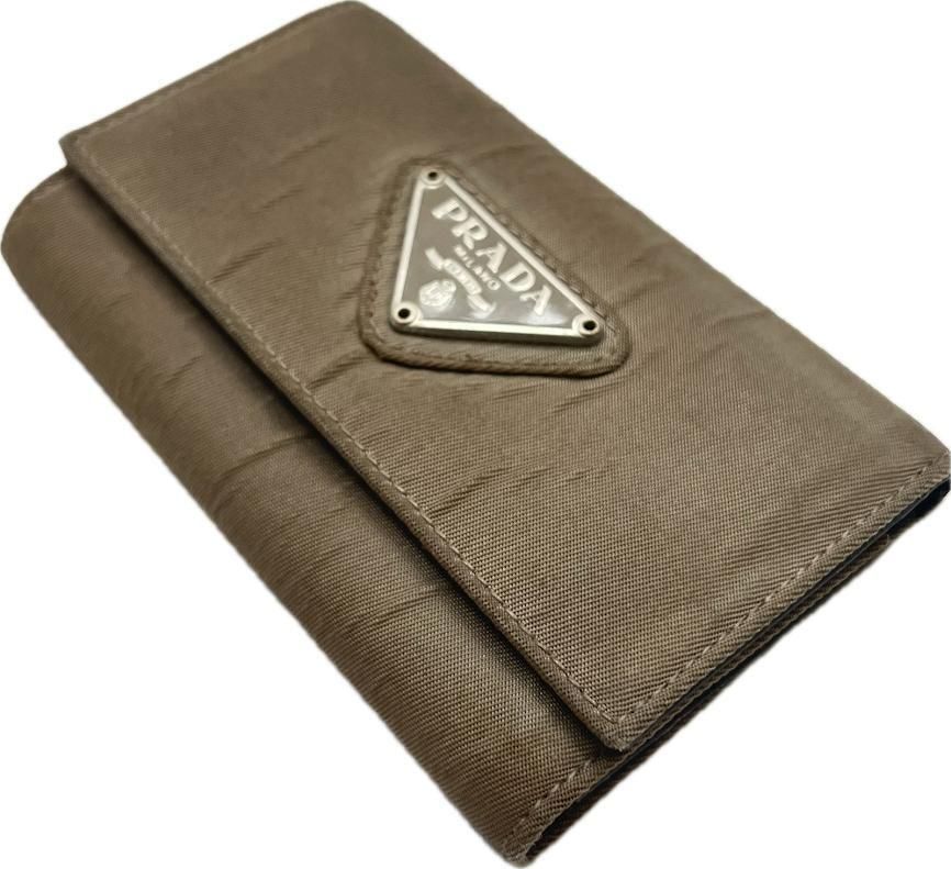 PRADA オリーブグリーン ナイロンキーケース PRADA KEY CASE プラダ 6連キーケース オリーブグリーン カーキ
