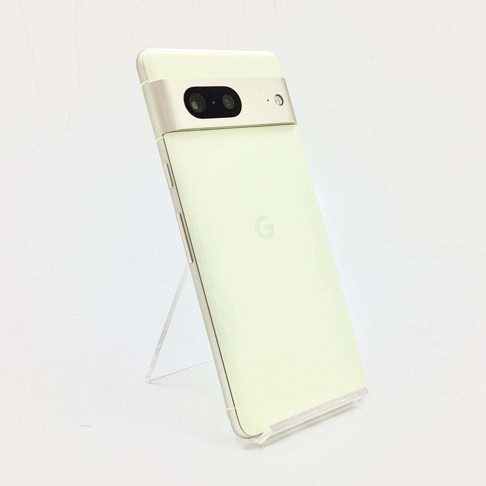 Google Pixel 7 128GB Lemongrass au G03Z5 美品 動作確認済【全額返金