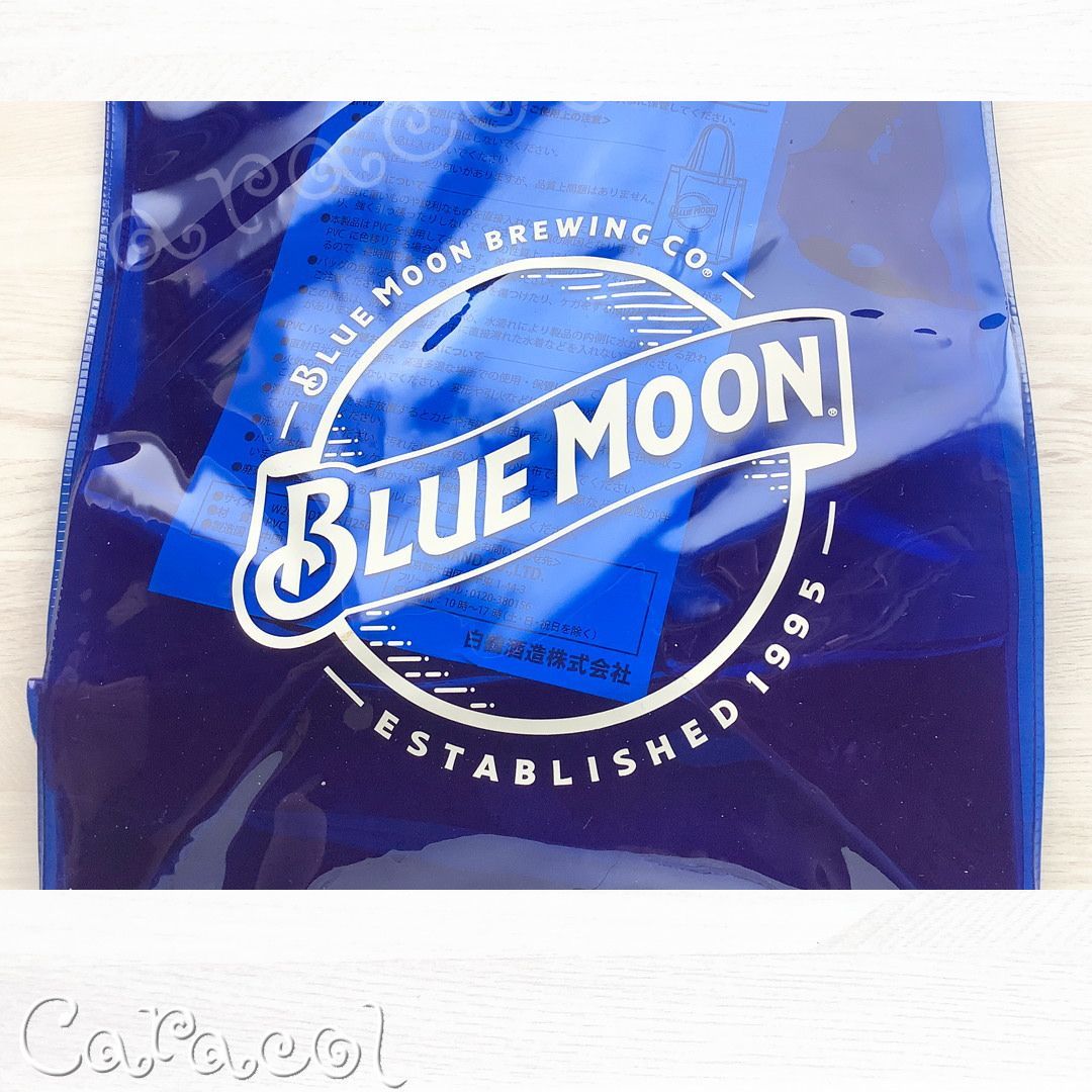 ブルームーン オリジナル クリアバッグ BLUE MOON ／ ノベルティグッズ
