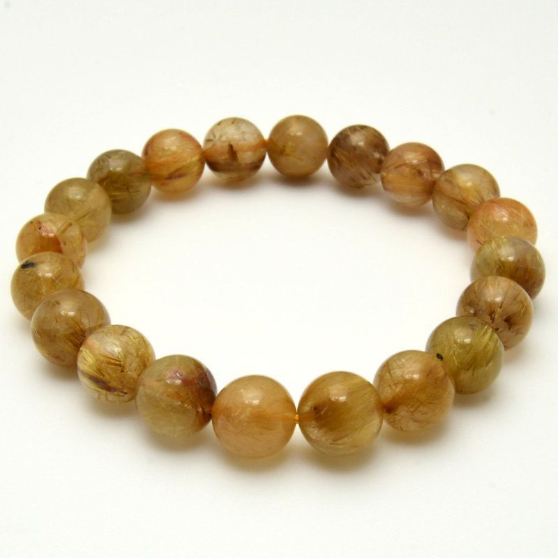 高品質 黄金の針が華やかさを放つ 10mm GHB35･29g 金運上昇 仕事運向上 邪気払い 勝負運 集中力向上 精神力強化 プレゼント 贈り物 水晶 浄化発送 ギフト 京海堂 天然石の卸 京の蔵