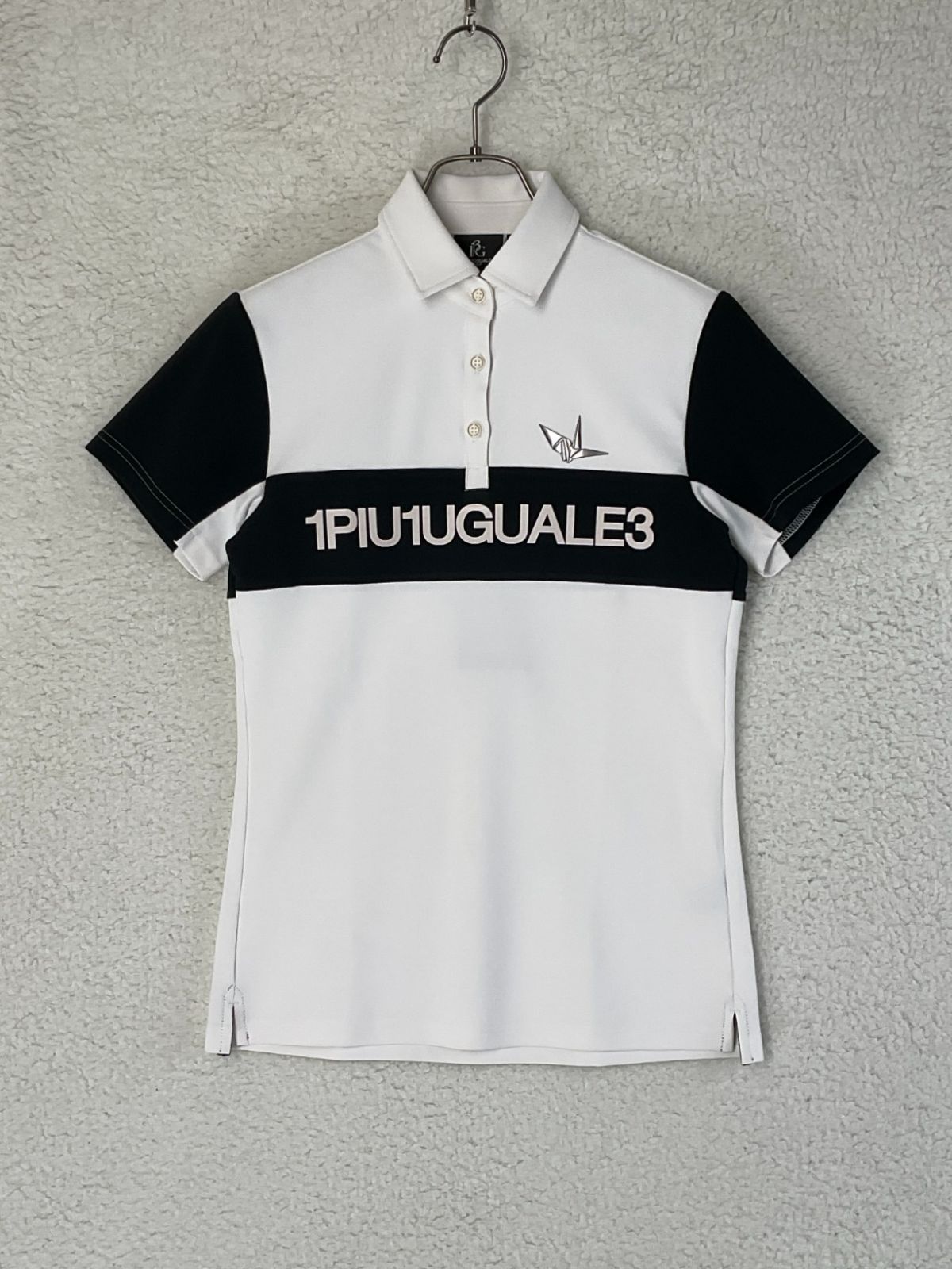未使用】1PIU1UGUALE3 GOLF ロゴジャカード ベスト サイズ4 ゴルフ