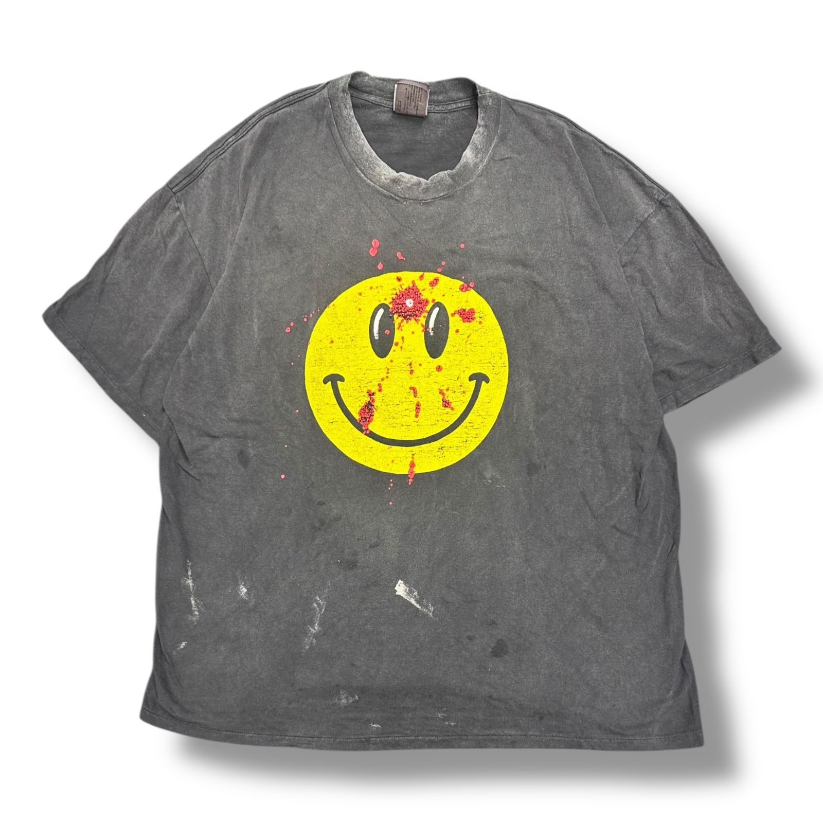 参考上代38500円 READYMADE 24SS SS T-SHIRT SMILE スマイル T