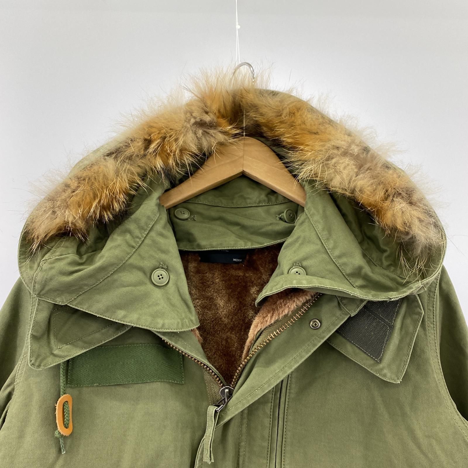 HARE ハレ ライナー付きモッズコート sizeS/カーキ HARE モッズコート