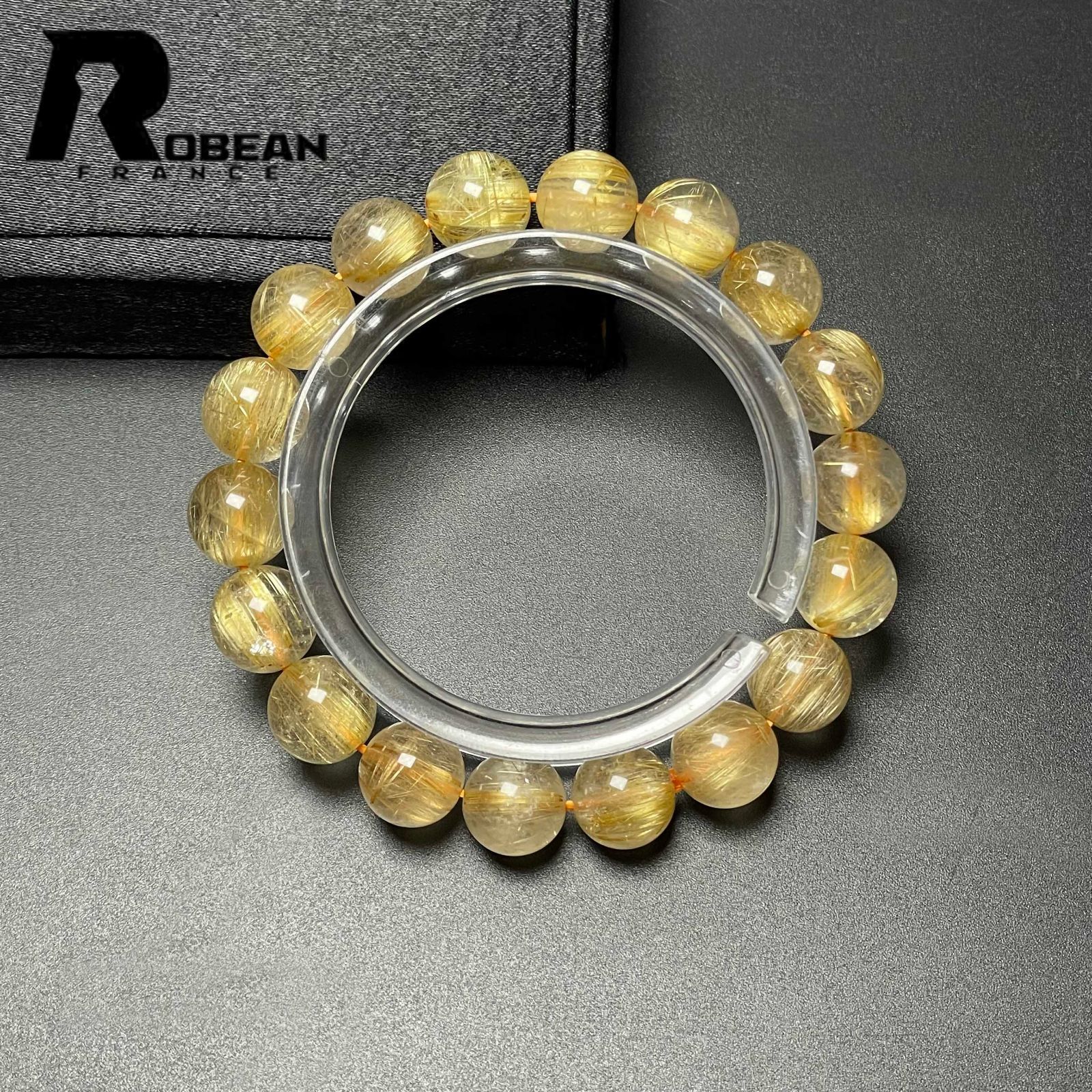 上級 EU製 定価6万円☆ROBEAN・フリーフォルム花珀・琥珀 絶賛 EU