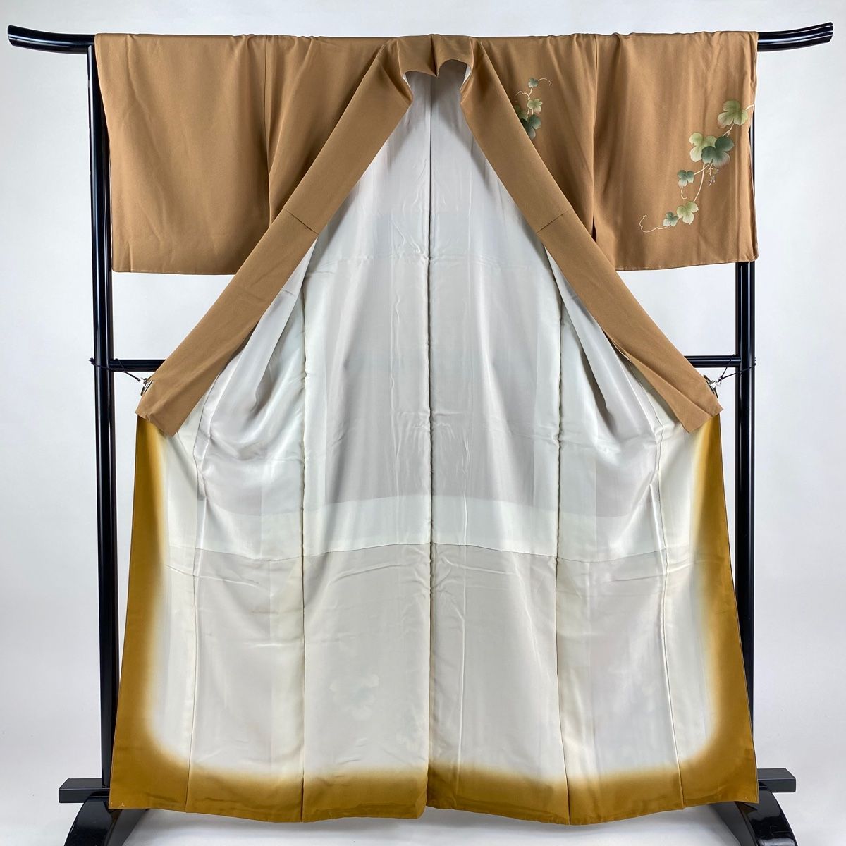 付下げ 身丈163cm 裄丈66.5cm M 袷 中村乃武夫 じゅらく やまと 落款  