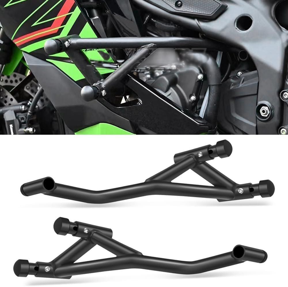 for 忍者 ZX-4R ZX-4RR ZX4R ZX4RR 2023-2024 エンジンガードバンパー