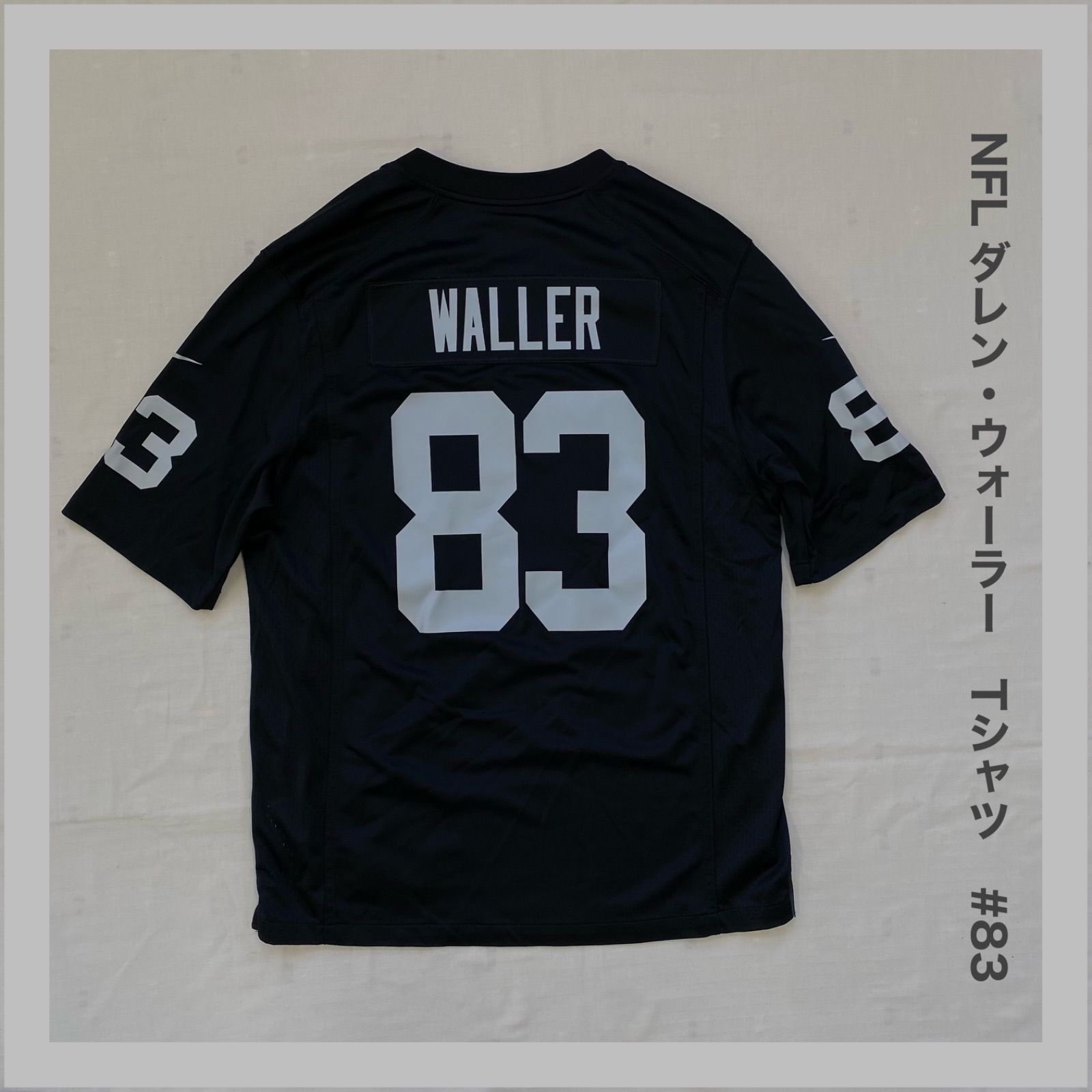 希少◎NIKE ダレン・ウォーラー レイダース ユニフォーム NIKE ナイキ ラスベガス・レイダース WALLER 背番号83 #83