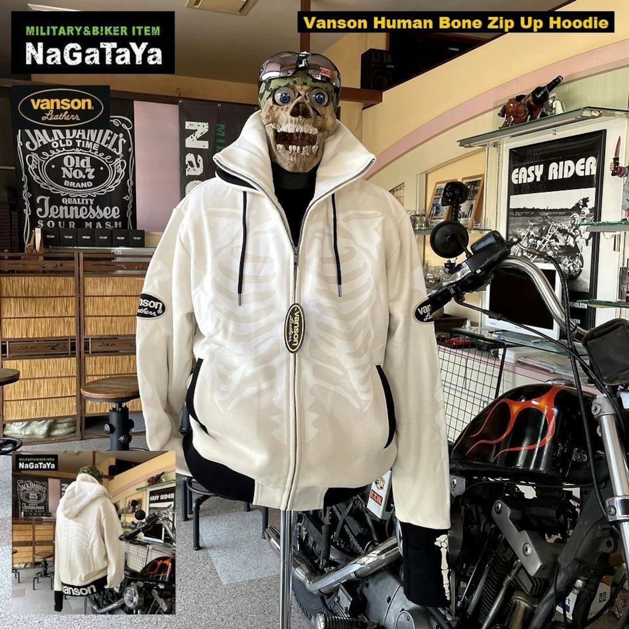 VANSON バンソン RED STAR CUSTOM ジップパーカー 881V435 ブラック Mサイズ 買取価格表vanson⁄バンソン STAR STAR MADE TO ORDER LEATHER SINGLE