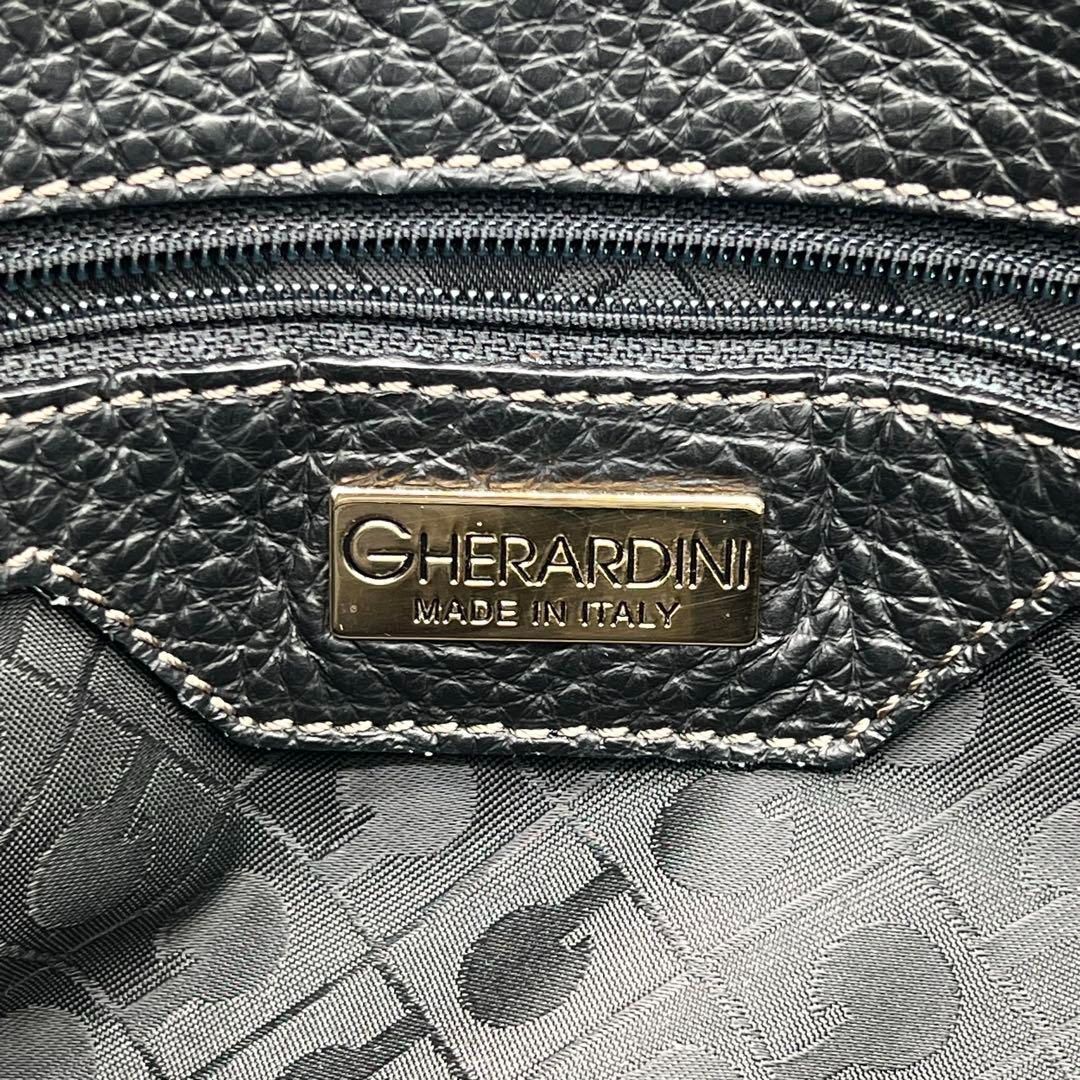 美品】GHERARDINI ハンドバッグ トートバッグ レザー シンプル