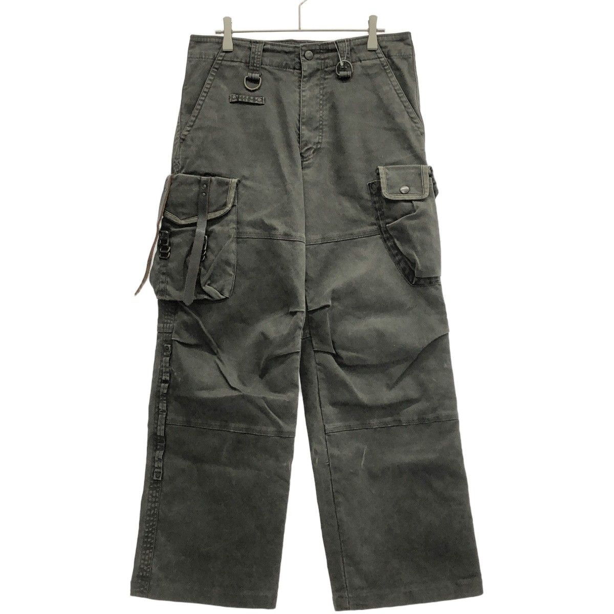 TETE HOMME テットオム 90 s ミリタリーカーゴパンツ 1947305 チャコールグレー 5