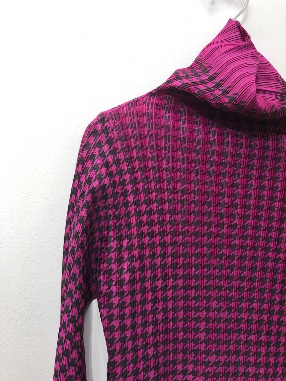 美品✨プリーツプリーズ イッセイミヤケ チュニック カットソー フリンジ プリーツプリーズ チュニック PLEATS PLEASE イッセイミヤケ
