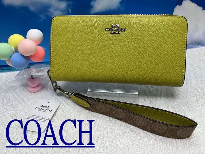 コーチ 財布 COACH 長財布 シグネチャー キャンバス ロング ジップ アラウンド ウォレット プレゼント 父の日 母の日 誕生日   ギフト 贈り物 新品A204 CK427 14