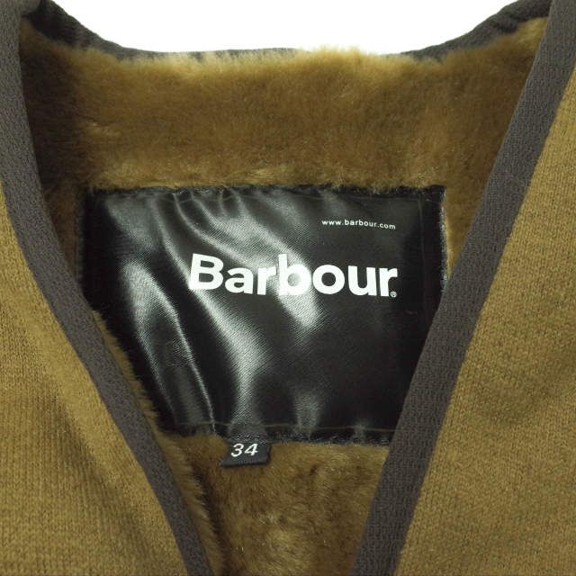 Barbour バブアー FUR LINER ファーライナー MLI0035BR31 34 ブラウン