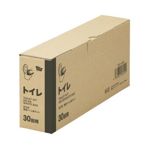 パ カウコレ コンパクト収納防災用 トイレセット ３０回×９7020-4957 カウネット