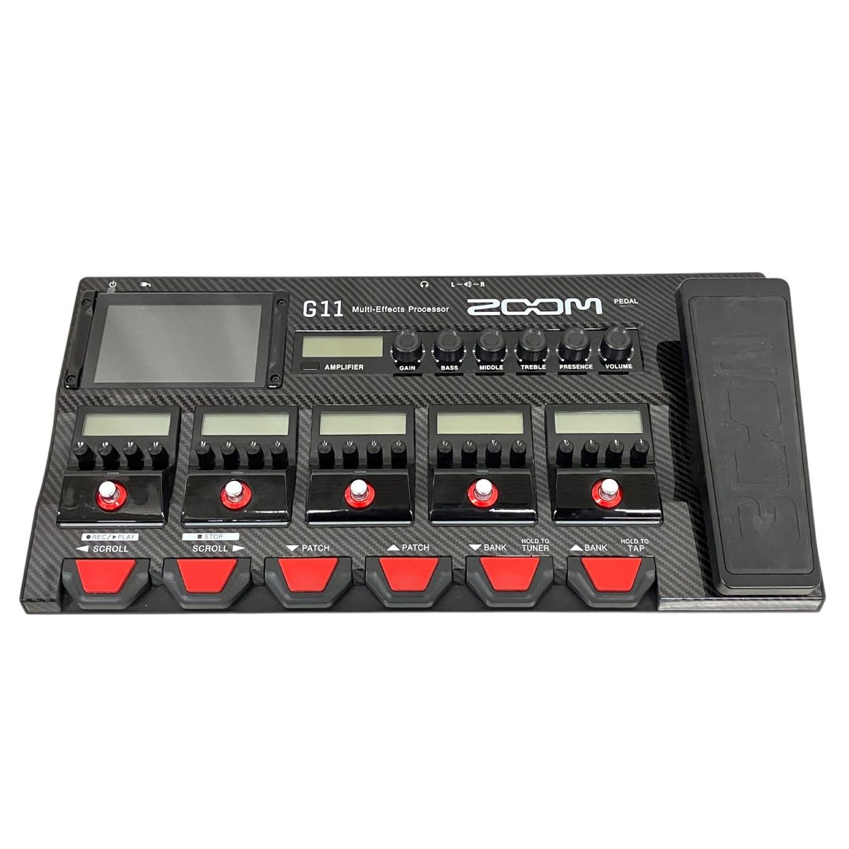 ZOOM G11 Multi-Effects Processor エレキギター用 エフェクター 音響機材 T9942051
