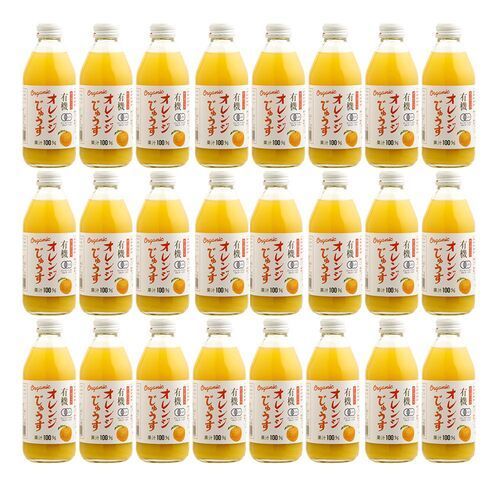 有機オレンジジュース 果汁100% 250ml×24本