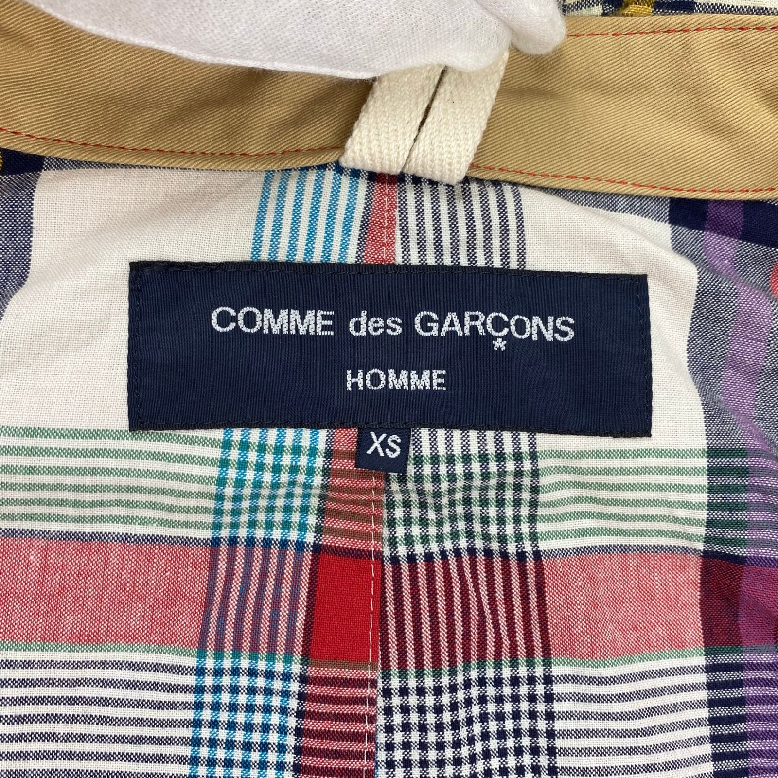 COMME des GARCONS HOMME コムデギャルソン オム / チェックライナー 