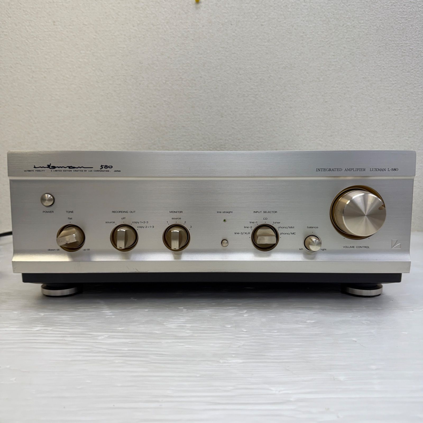 ラックスマン L-580 LUXMAN プリメインアンプ オーディオ機器