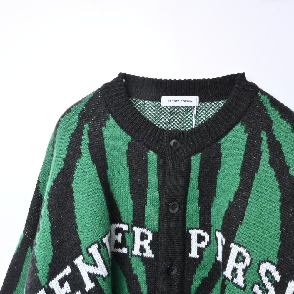 TENDER PERSON カーディガン TENDER PERSON カーディガン PERSON/テンダーパーソン STRIPE