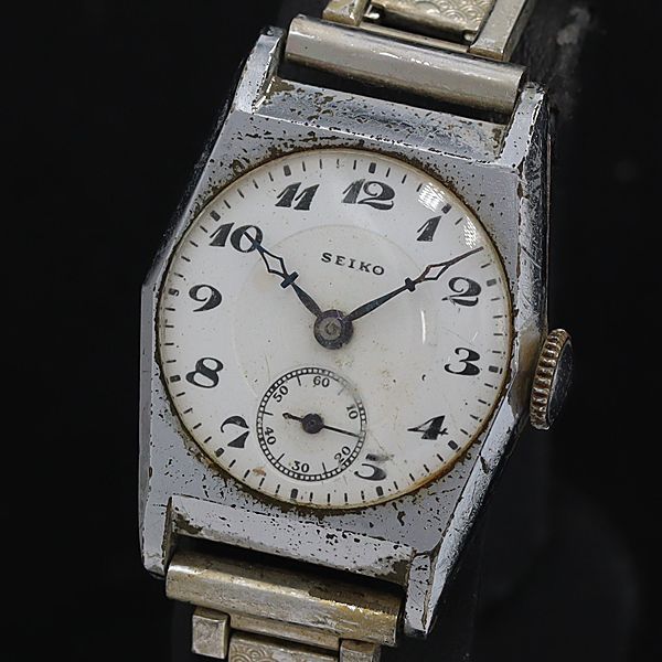SEIKO 手巻き時計 文字盤シルバー スポーツマン SEIKO 手巻き時計 文字盤シルバー スポーツマン
