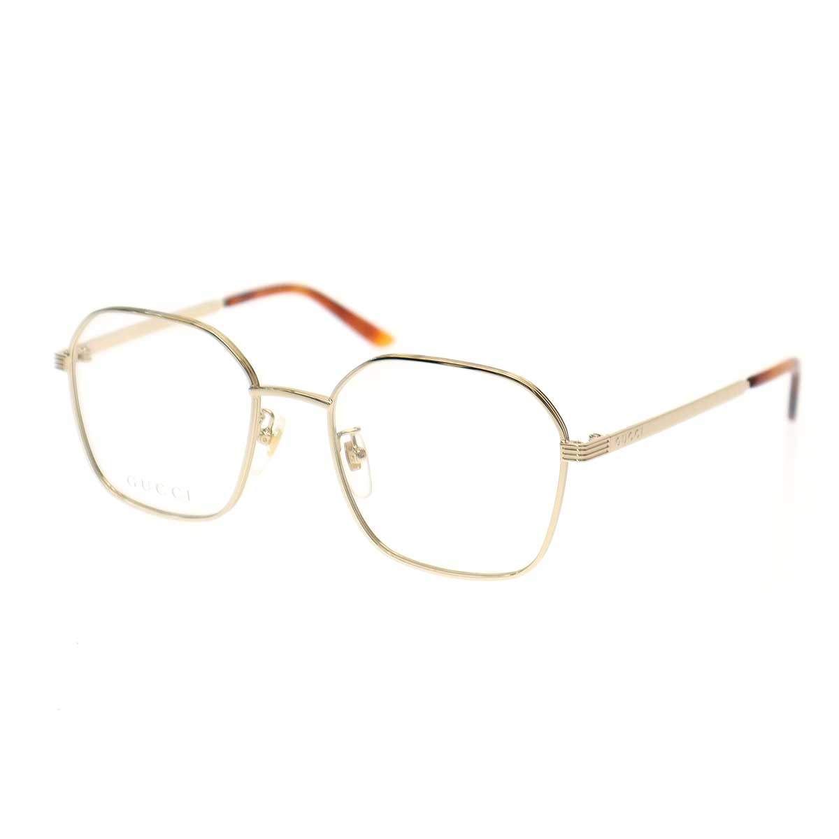GUCCI グッチ 眼鏡 アイウェア GC0946OA ゴールド 52□19 145 GUCCI グッチ 眼鏡 アイウェア GC0946OA ゴールド 52□19 145 - メルカリ