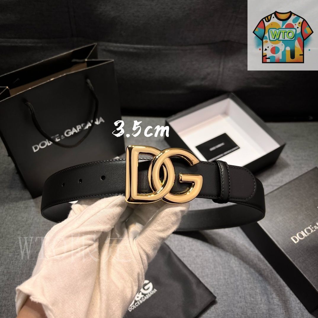 今日特価】Dolce & Gabbana ドルチェ & ガッバーナ レザーベルト