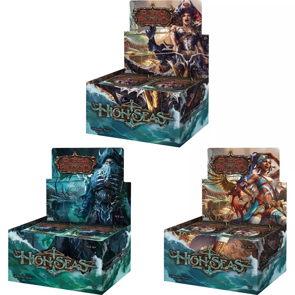 FLESH AND BLOOD 蒼海の秘宝 High Seas 英語版 1box Box & Pack