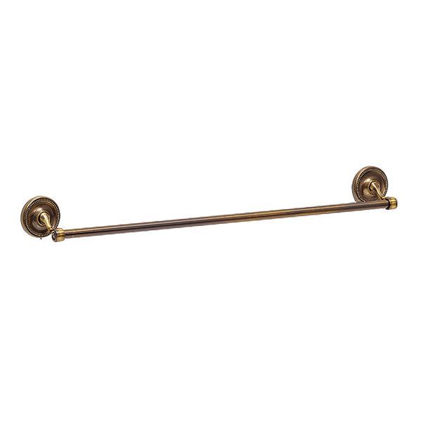 【新品・14営業日以内発送】ゴーリキアイランド 640614 真鍮製タオルバー Polish Brassシリーズ アンティークブラス 680ミリタイプ 真鍮 タオル掛け タオルハンガー AB PB【沖縄離島販売】