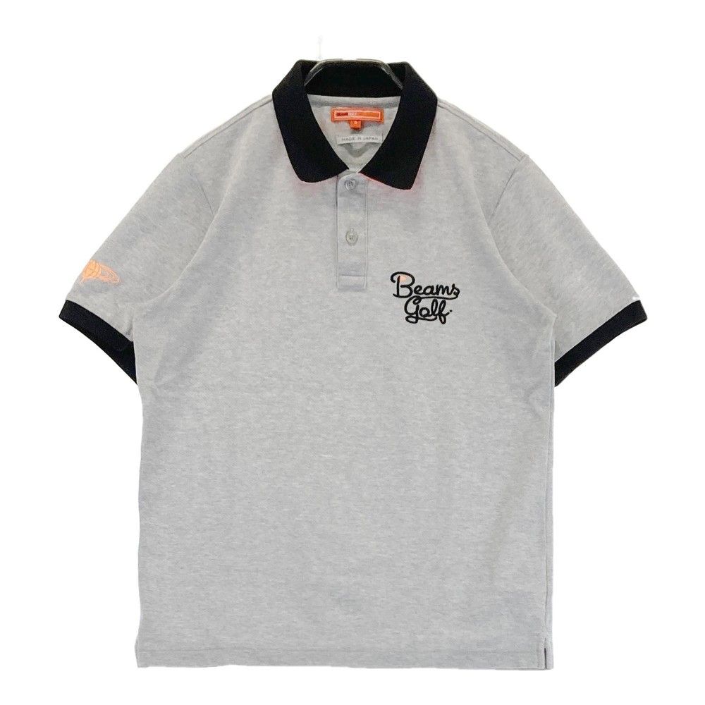 サイズ：S BEAMS GOLF ビームスゴルフ 半袖ポロシャツ グレー系