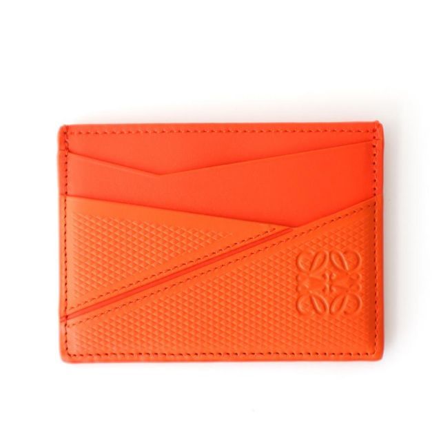 ロエベ カードケース オレンジ LOEWE アナグラム パズルエッジ C510V33X06 9100