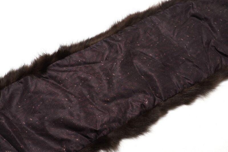 □未使用品□sable 毛皮 セーブル ストール ロシアンセーブル
