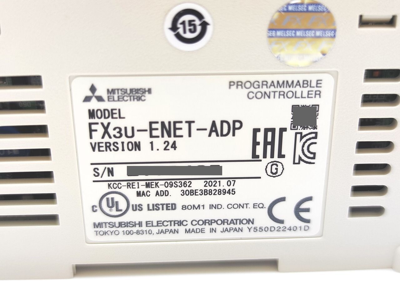 MITSUBISHI FX3U-ENET-ADP