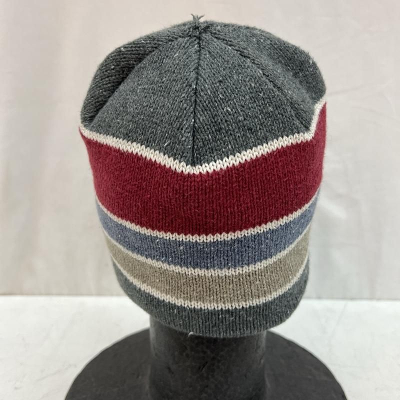 STUSSY ステューシー 帽子 ニット帽 USA製 old ボーダー ビーニー