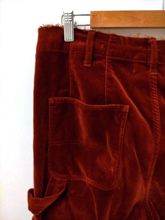 ダブレット doublet 21AW CUT VELVET PANTS メンズ - メルカリ