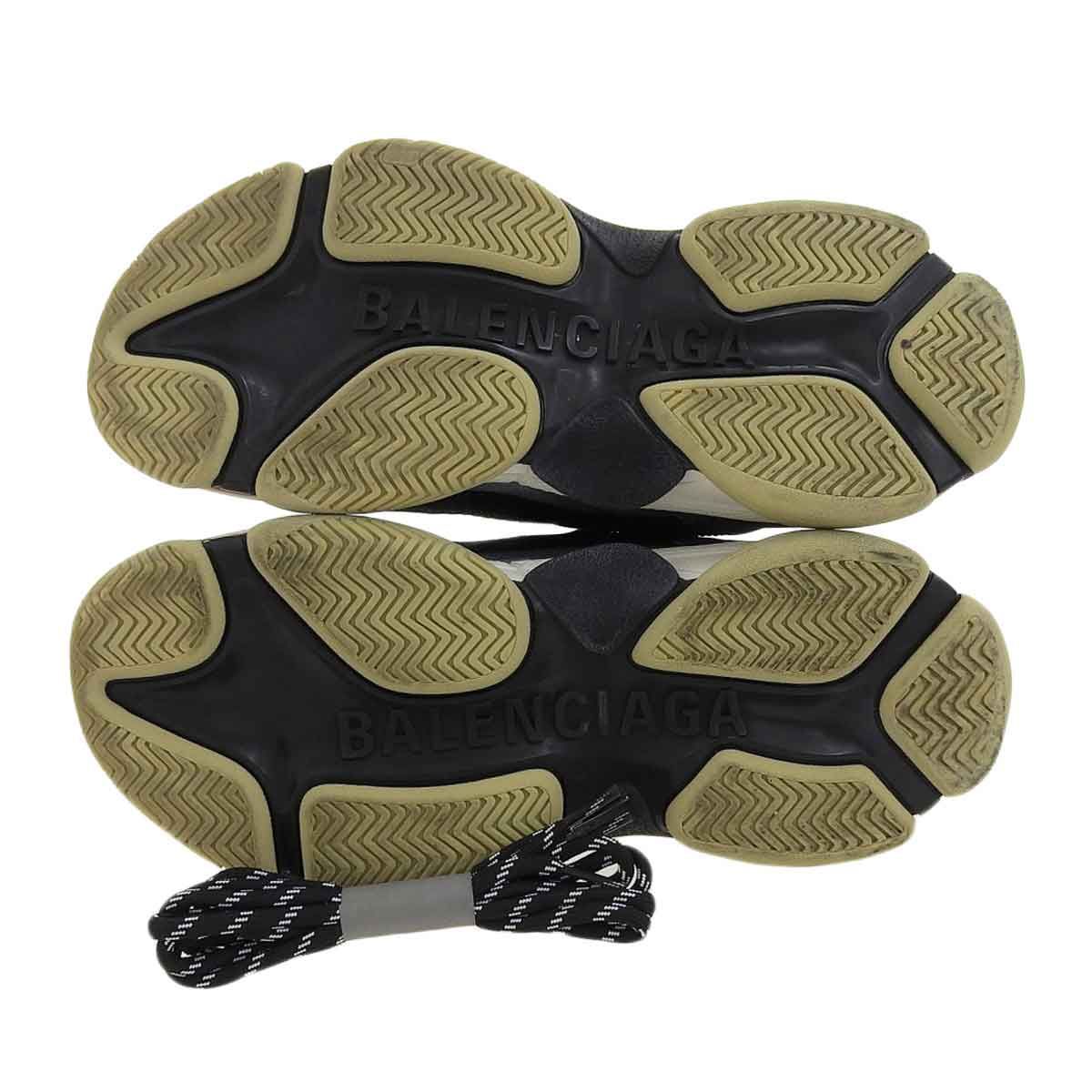 バレンシアガ トリプルS スニーカー 524037 メンズ ブラック  