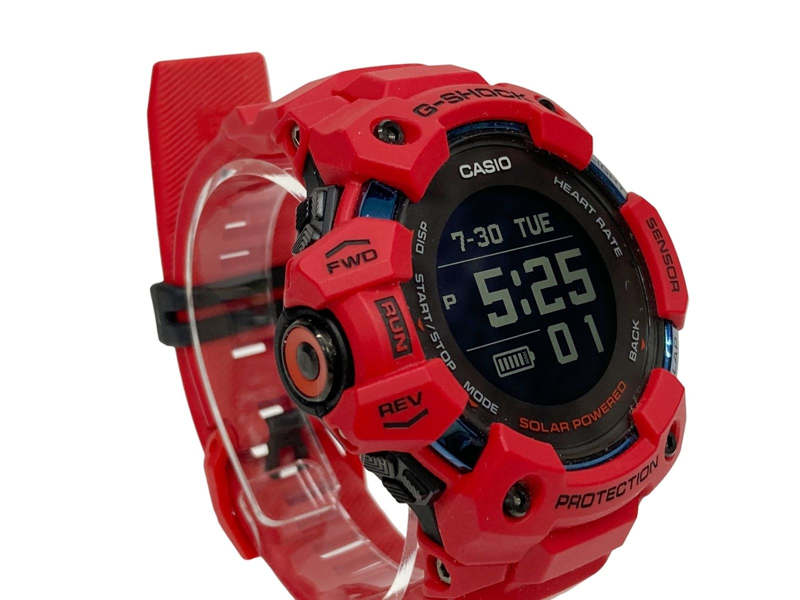 b*t様 簡易動作◎　G-SHOCK　GSW-H1000 腕時計 レッド G-SHOCK CASIO G-SQUAD PRO GSW-H1000-1A4JR [レッド] スマート