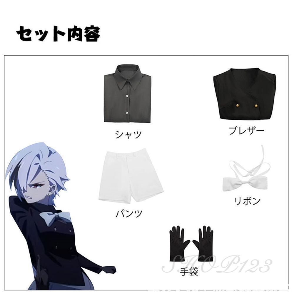 アルレッキーノコスプレ ペルヴェーレ 公式 三分妄想1 3Delusion 原神 Genshin 召使 アルレッキーノ-Arlecchino コスプレ衣装 ウィッグ 靴 コスチューム