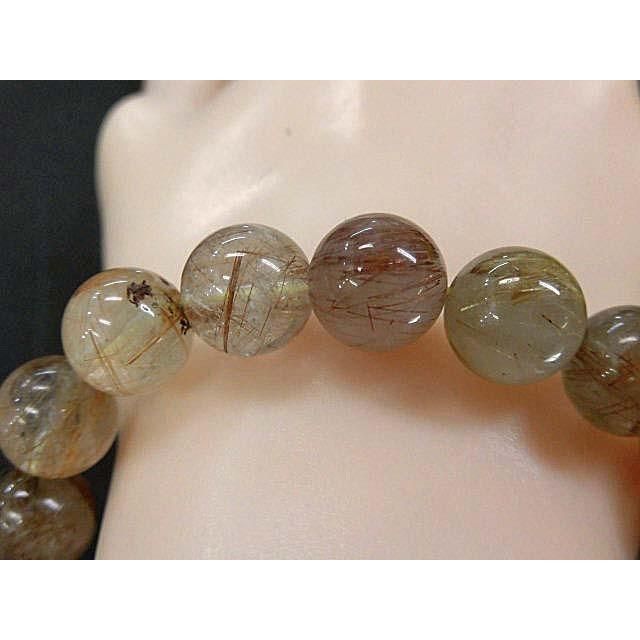 ルチルクオーツスフェア28.5mm 12mm迫力満点太陽放射ルチル】ルチルクォーツ 12mm玉 タイチン