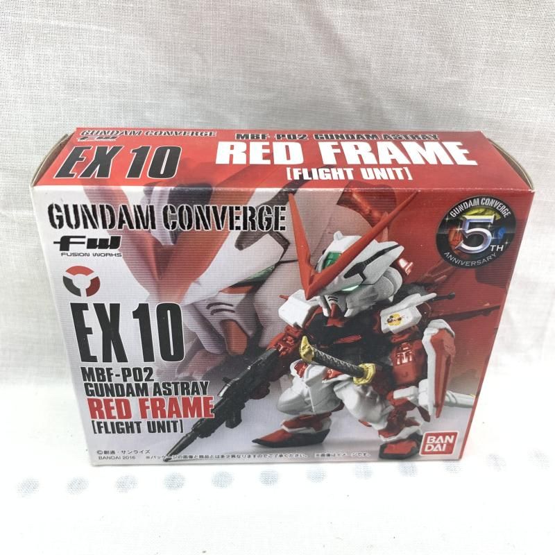 新品】ガンダムコンバージ EX-10 EX-11 アストレイ レッド ブルー C